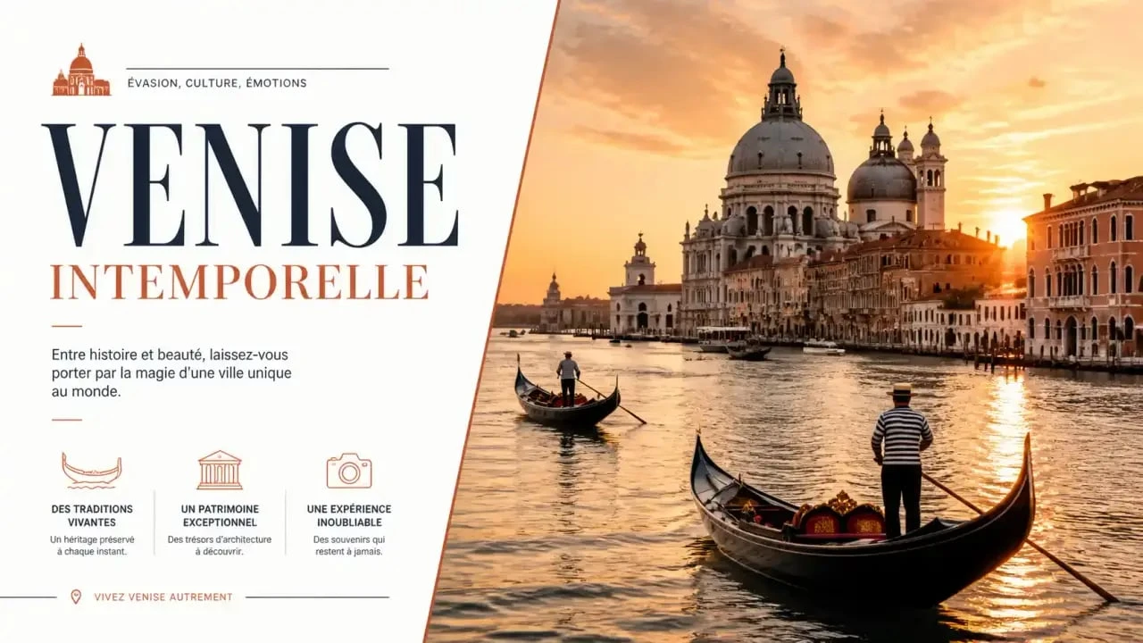 Arrivée à Venise en train depuis Nice