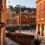 Place de Nice : Masséna, Garibaldi et Rossetti en itinéraire