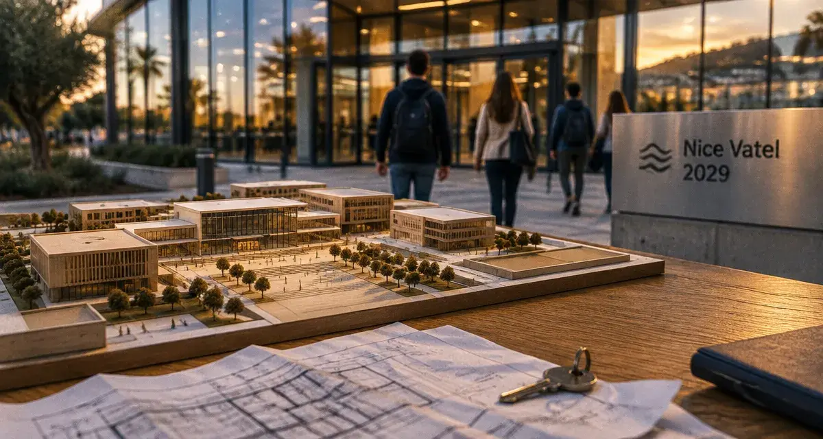 À Nice, le campus Vatel vise 1 000 étudiants dès 2029