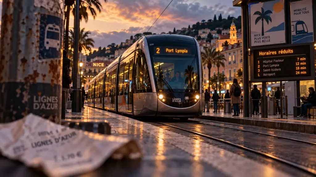 Grève Lignes d’Azur à Nice : des horaires réduits du 23 au 25 octobre
