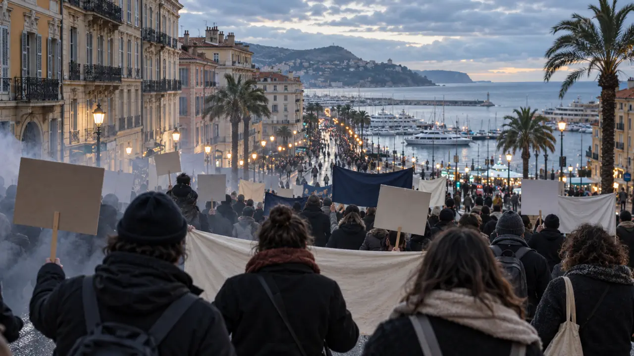 Manifestation à Nice samedi 31 octobre : le parcours de Masséna au port