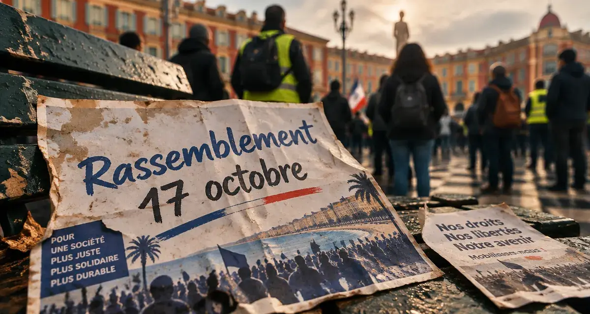 Manifestations du 17 octobre : les rassemblements annoncés à Nice et dans le 06