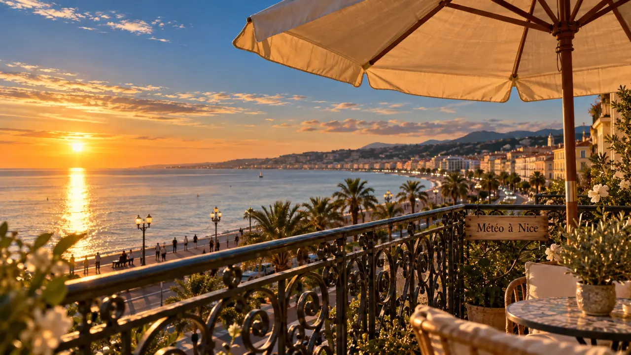 Météo à Nice : jusqu’à 20 °C et un vent faible ce vendredi 30 octobre