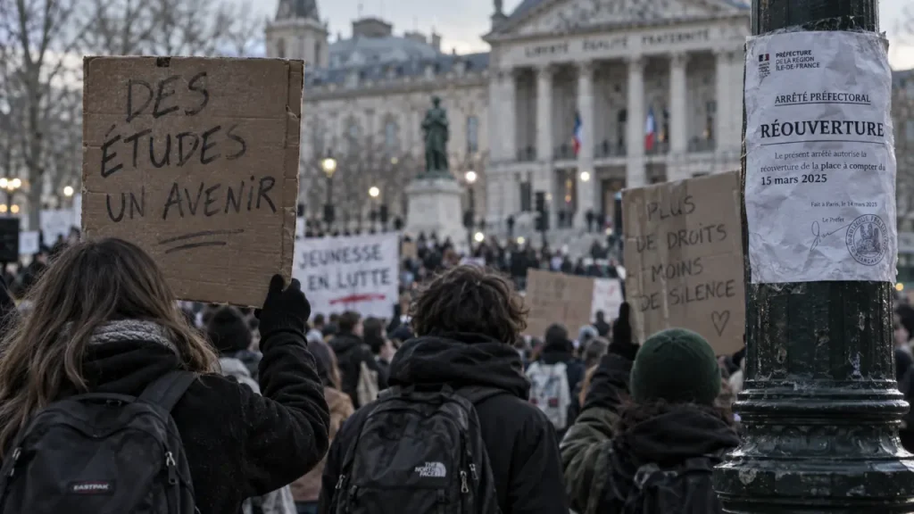 Mobilisation lycéenne à Nice : jusqu’à 3 000 manifestants, 28 lycées rouvrent mercredi