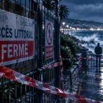 Nice : parcs, jardins et accès au littoral fermés face aux intempéries