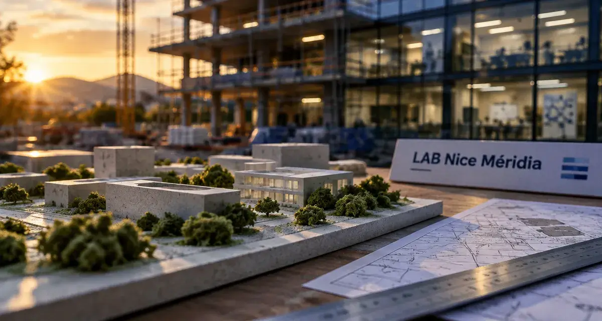 À Nice Méridia, le chantier du Lab vise une livraison début 2028