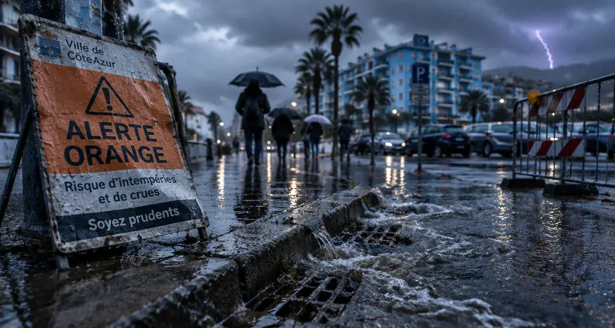 Orages : les Alpes-Maritimes restent en vigilance orange ce vendredi