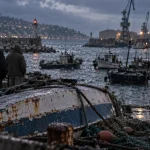 Les pêcheurs bloquent le port de Nice pour protester contre le prix du carburant
