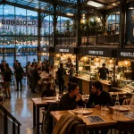 Restaurants gare du sud nice, halle gourmande