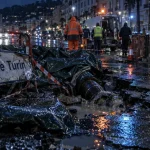 Route de Turin : nouvelle rupture de canalisation à Nice