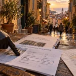Vieux Nice immobilier : charges de copropriété dans une ruelle